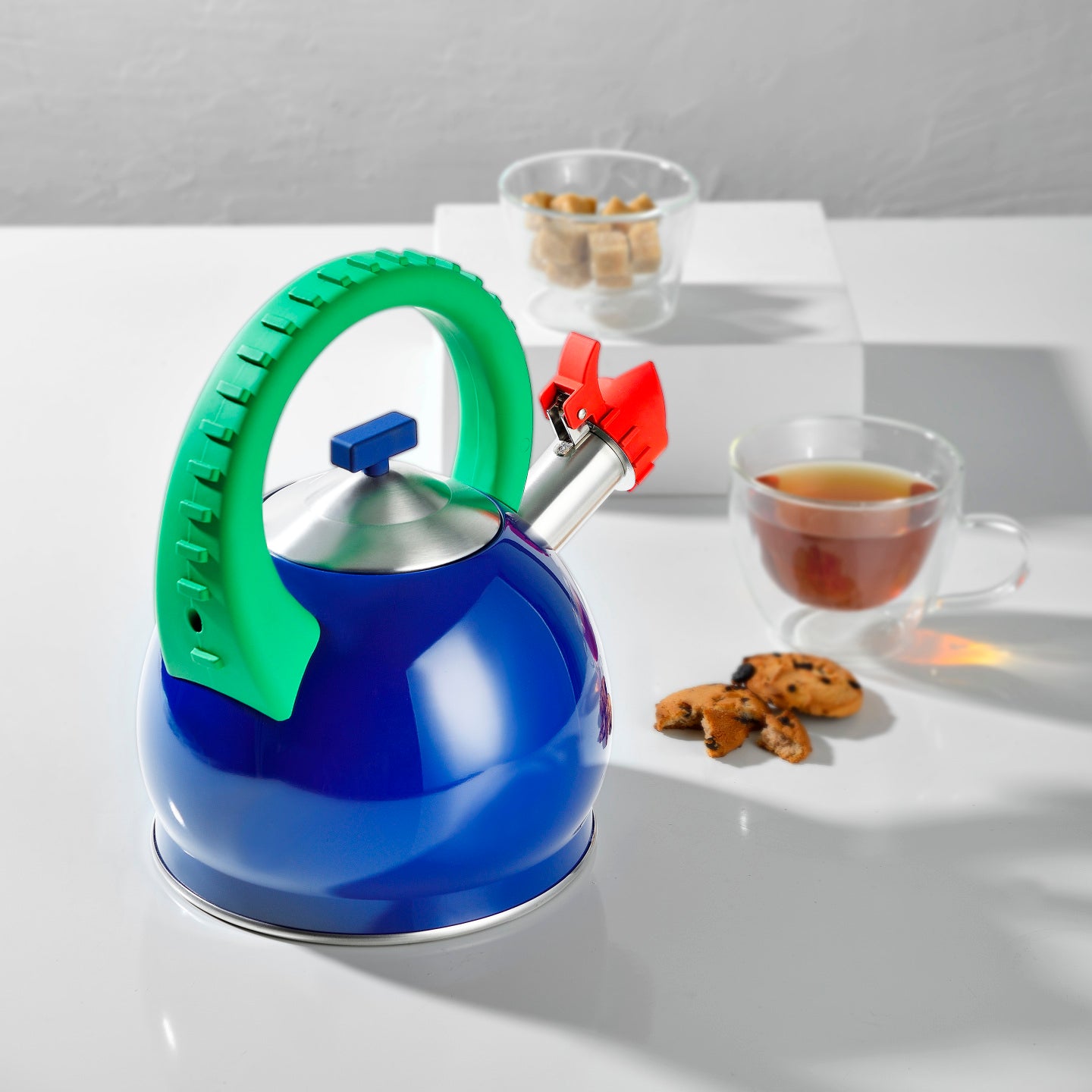 Tetera de Benetton 3L de acero inoxidable - Rainbow